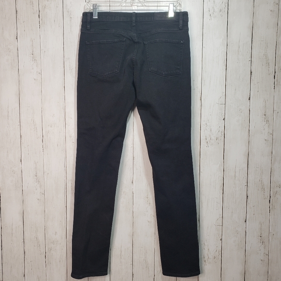 Treasure & Bond Black Slim Fit Distressed Jeans - Picture 3 of 6